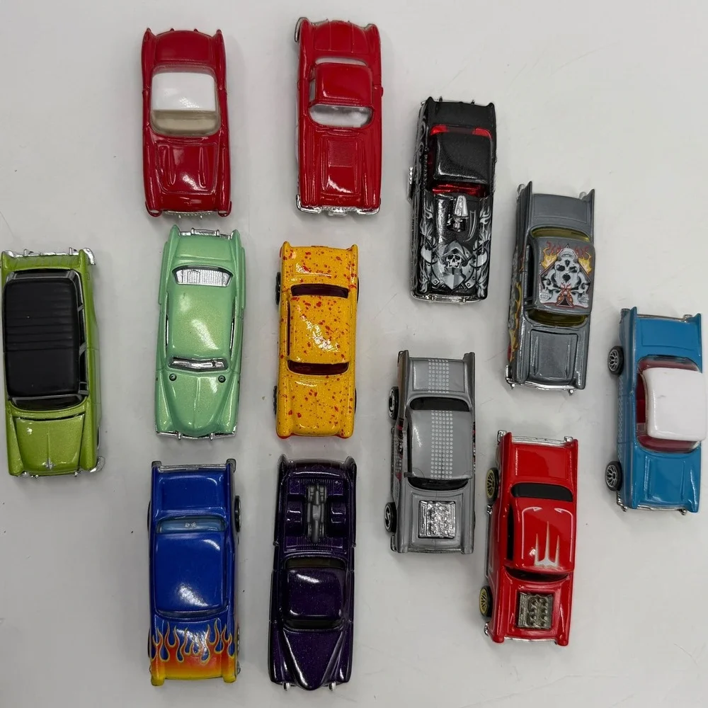 Hot Wheels Matchbox Diecast Car Lot 57 Chevy Cadillac Corvette 12pc Used